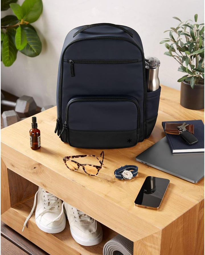 Skip Hop Wickeltaschen-Rucksack: Flex, multifunktionale Baby-Reisetasche mit Wickelunterlage &amp; Kinde