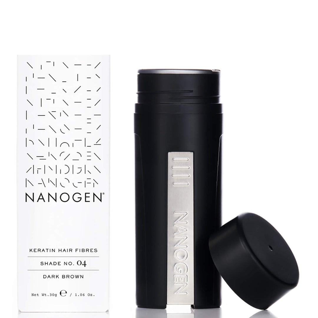 Nanogen Hair Thickening Fibres Dark Brown, 30g dunkelbraun 30g, dunkelbraun 30g