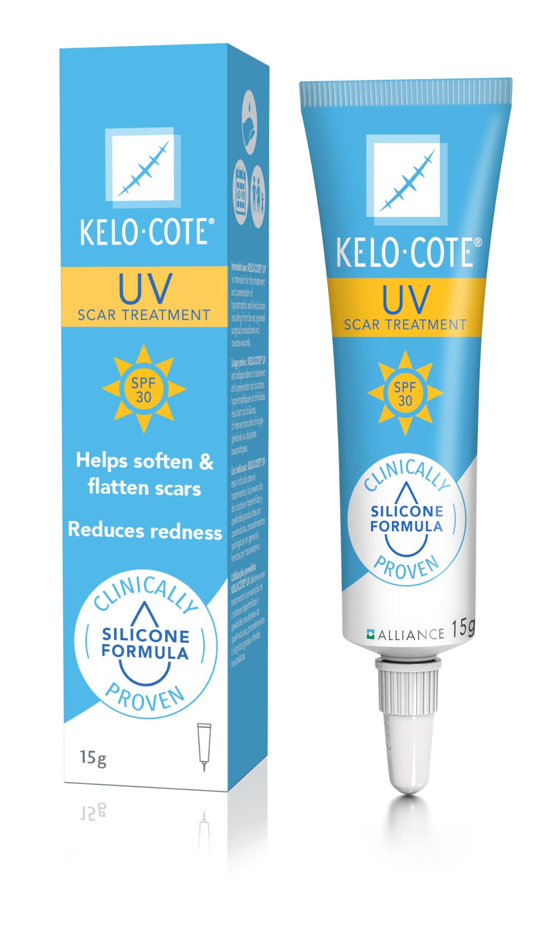 Alliance Pharmaceuticals GmbH kelo-cote UV SPF30 Advanced Formel Narbe Gel 15 g