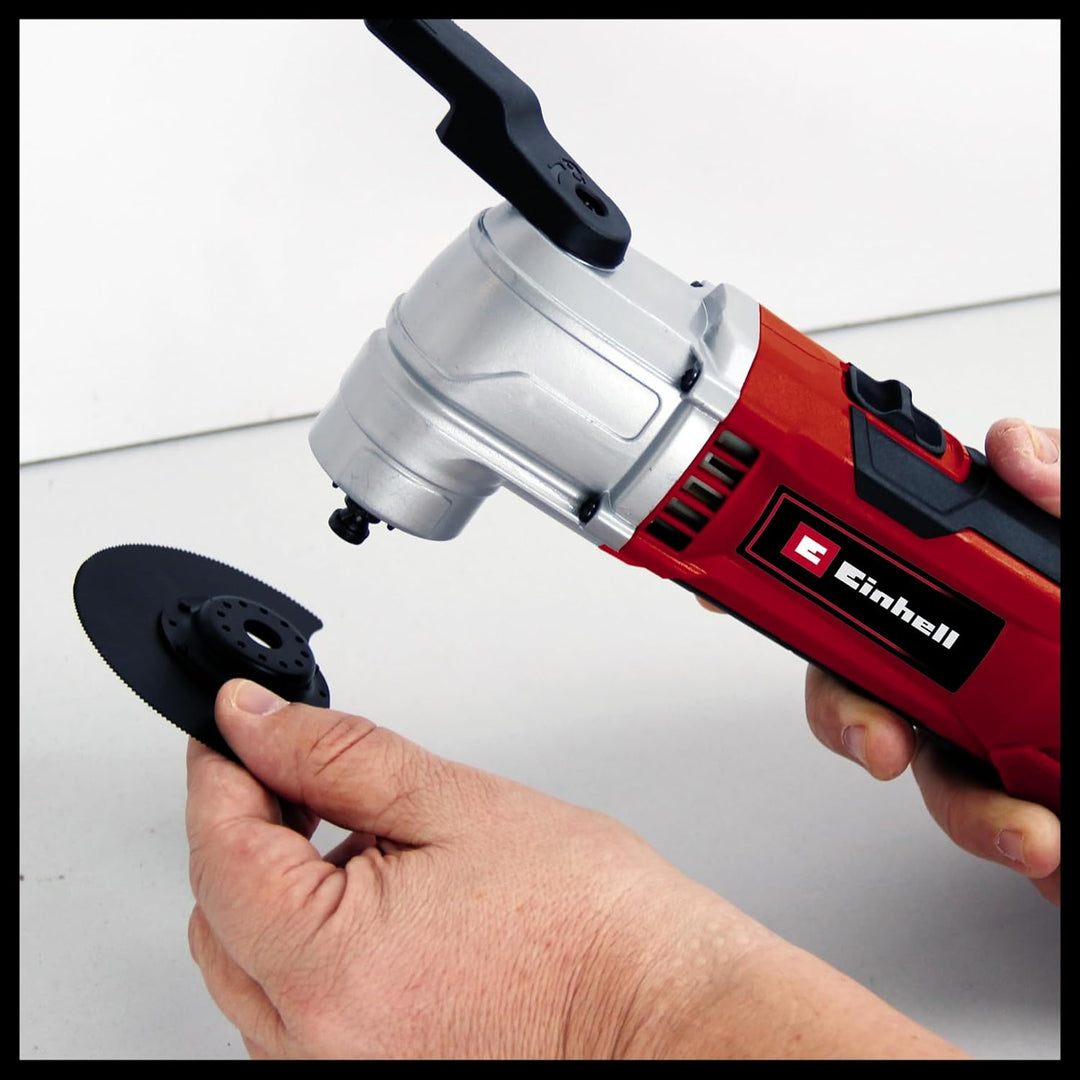 Einhell Multifunktionswerkzeug TE-MG 300 EQ (300 W, Drehzahl- & Konstant-Elektronik, inkl.,Sägeblatt