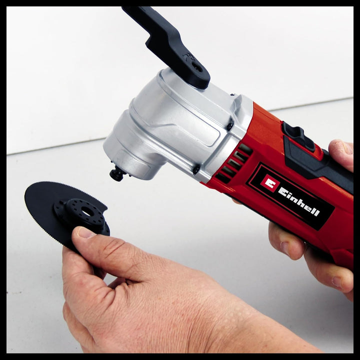 Einhell Multifunktionswerkzeug TE-MG 300 EQ (300 W, Drehzahl- & Konstant-Elektronik, inkl.,Sägeblatt