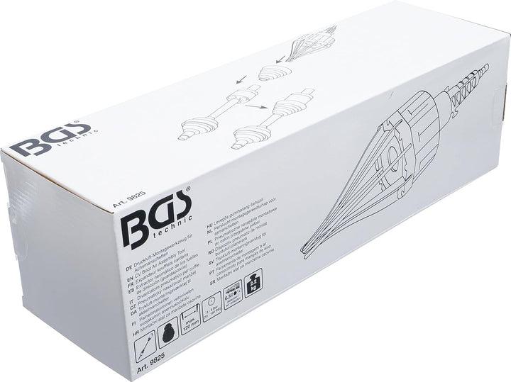 BGS 9825 | Druckluft-Montagewerkzeug für Achsmanschetten | 20 - 110 mm | Achsmanschettenspreizer