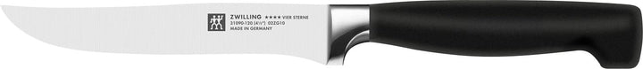 ZWILLING Vier Sterne Steakmesser, Klingenlänge 12 cm, Rostfreier Spezialstahl, Ergonomischer Kunstst