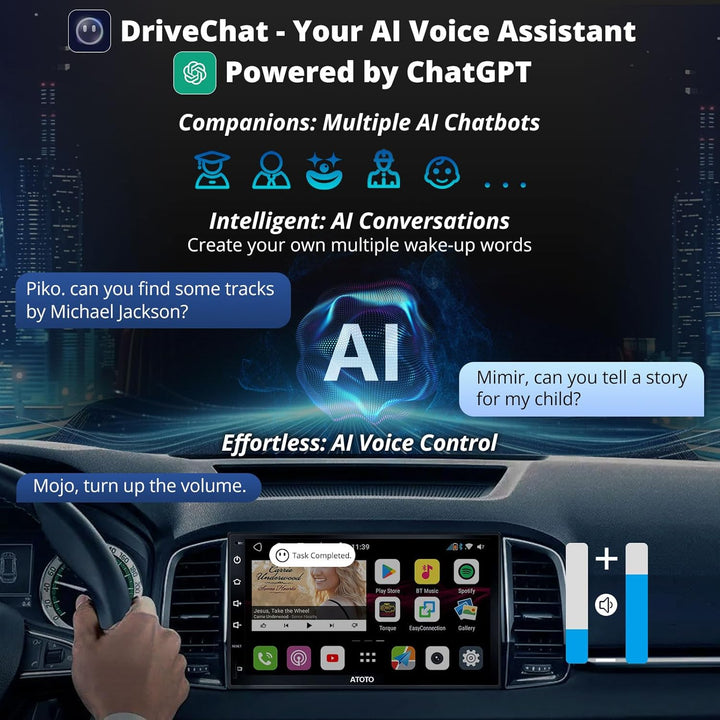 [Neu] ATOTO S8 Premium Doppel-DIN Android Autoradio, Kabelloses CarPlay & Android Auto, 7-Zoll-QLED-