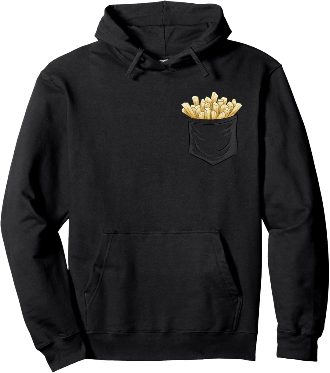 Lustige Pommes Fast Food Pommes Frites in Deiner Tasche Pullover Hoodie