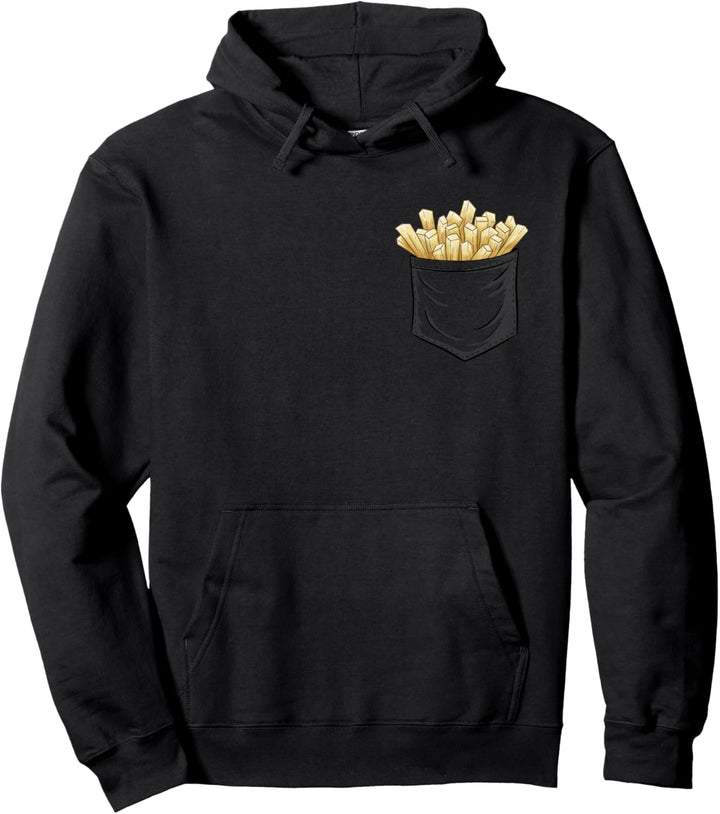Lustige Pommes Fast Food Pommes Frites in Deiner Tasche Pullover Hoodie