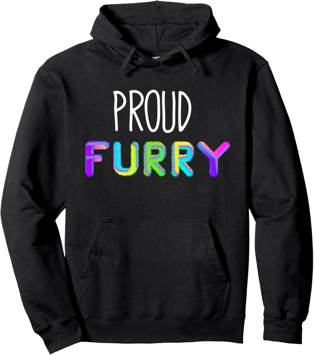 Proud Furry Fursuit Pride Regenbogenfell Cosplay Kostüm Pullover Hoodie