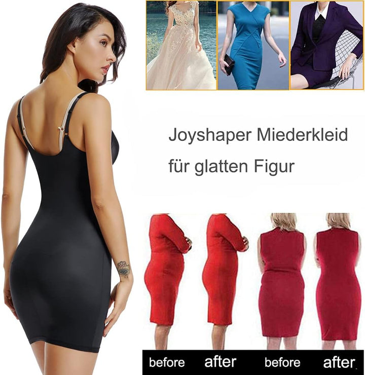 Joyshaper Damen Spitzen Unterkleider Taillenmieder Miederkleider Full Slip Figurformende Miederbody