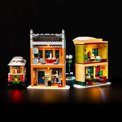 Led Licht Set für Lego 10308 Holiday Main Street (Kein Lego), Dekorationsbeleuchtungsset für Lego Ho