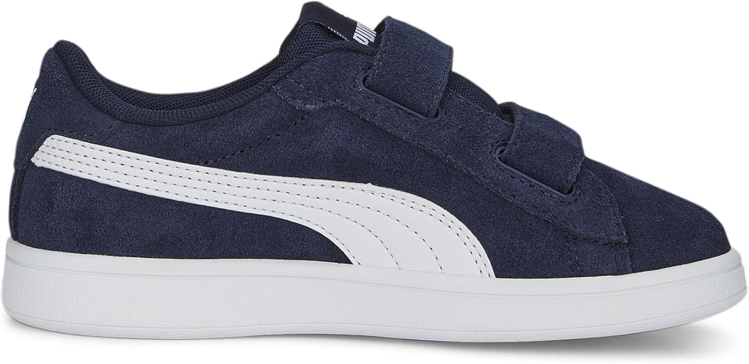Puma Smash 3.0 Sd V Ps Unisex Sneaker 29 EU Puma Navy Puma White, 29 EU Puma Navy Puma White
