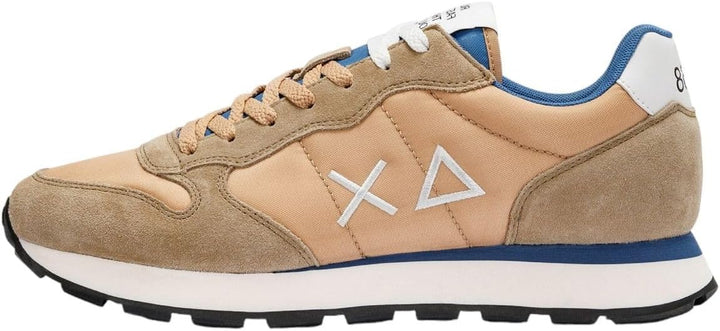 SUN68 Herren Tom SOLID Nylon Sneaker 41 EU Braun, 41 EU Braun