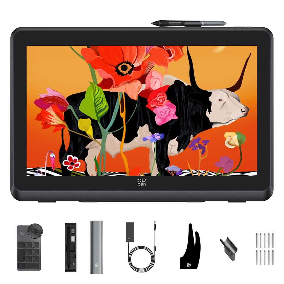 XPPen Artist Pro 22 Gen 2 Grafiktablett mit Display 22 Zoll, 2.5K QHD, Zeichnen Tablett mit 16K Stif
