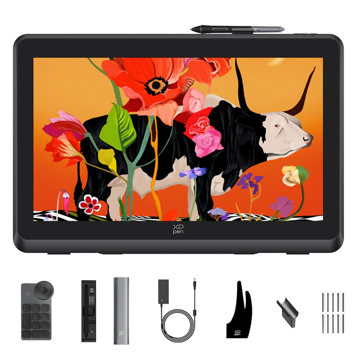 XPPen Artist Pro 22 Gen 2 Grafiktablett mit Display 22 Zoll, 2.5K QHD, Zeichnen Tablett mit 16K Stif