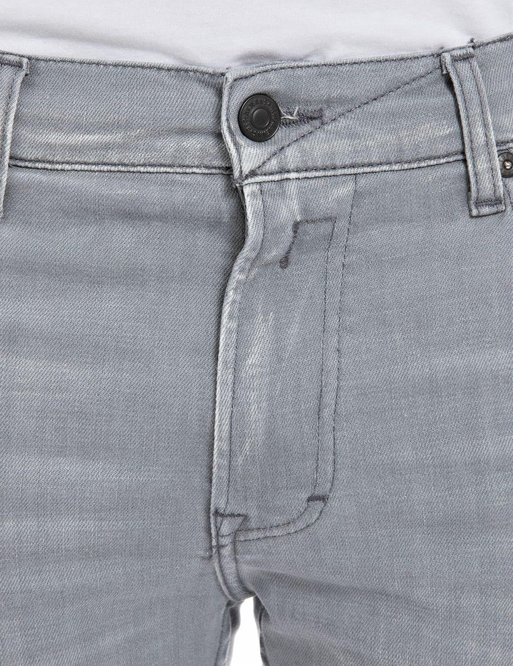 Replay Herren Jeans Mickym Slim-Fit 33W / 30L Light Grey 095, 33W / 30L Light Grey 095
