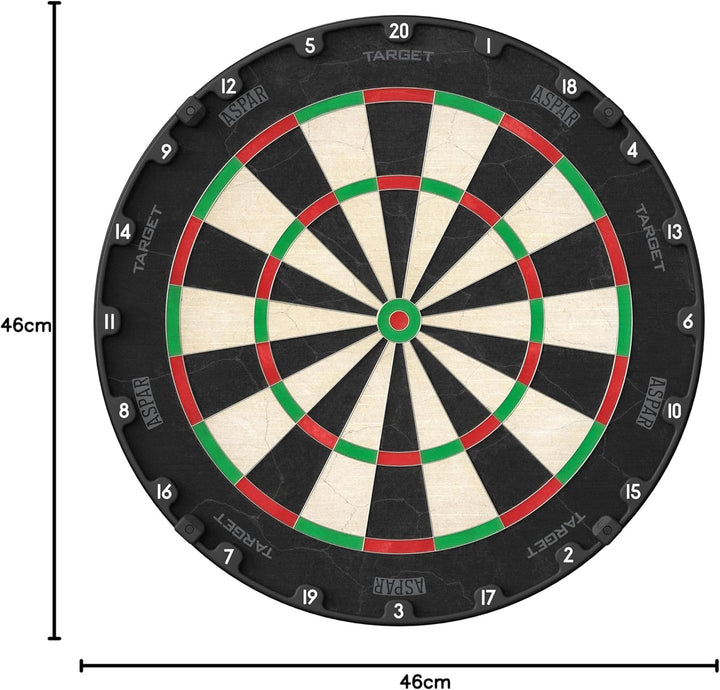 Target Darts Aspar Dartscheibe Einzelbett, Einzelbett