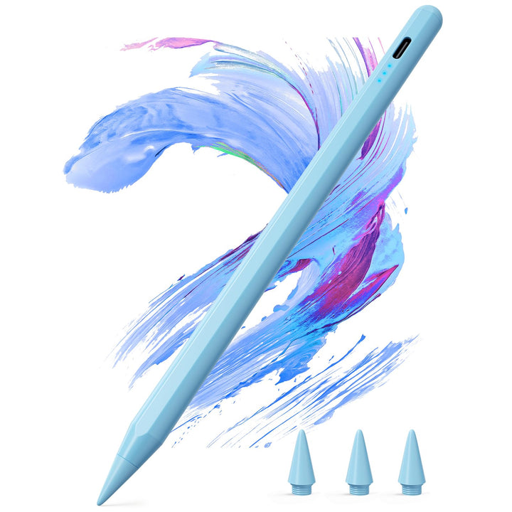 Kingone Stift für Apple iPad 2018-2025, 2X Schnellladung, kompatibel mit iPad 11/10/9/8/7/6, Pro M4/