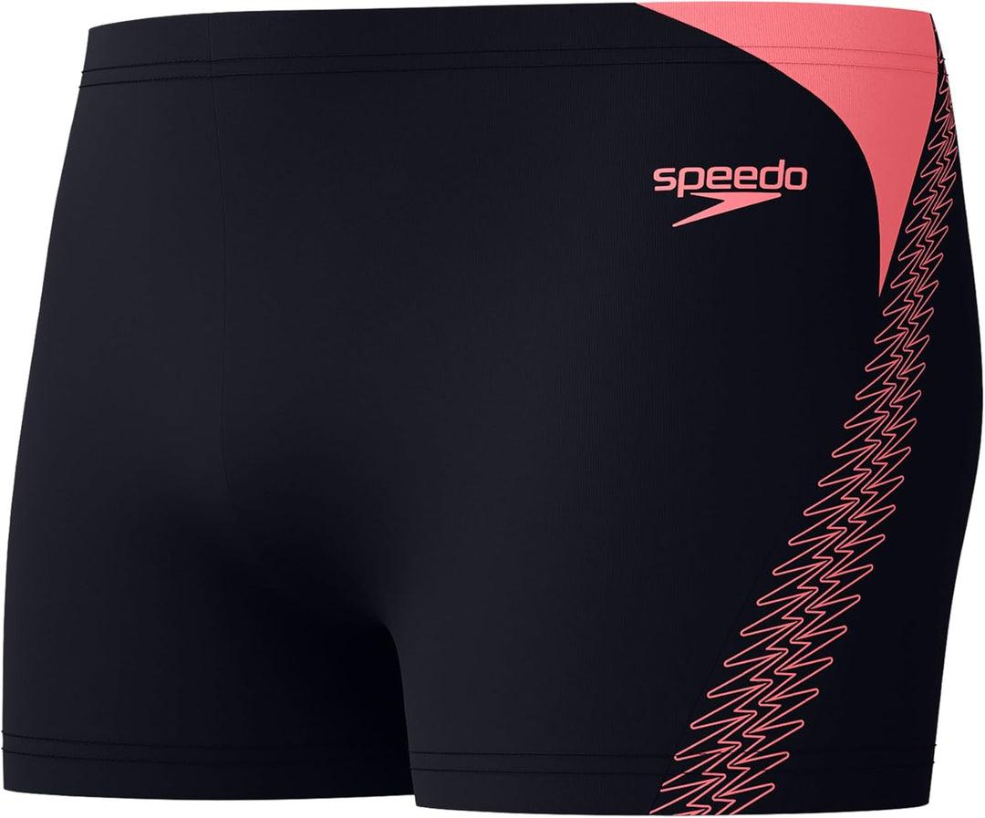 Speedo Herren Boom Aquashorts mit Passe Badehose, 28 Coral Sands, 28 Coral Sands