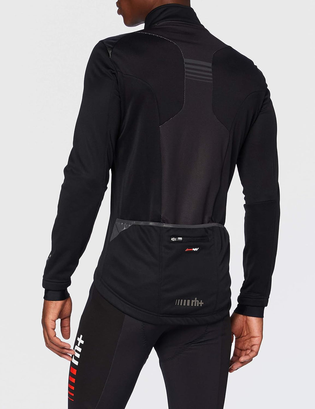 Zero Rh+ Power Wind Bekleidung Man Bike Jacket Herren, Black/Reflex, L