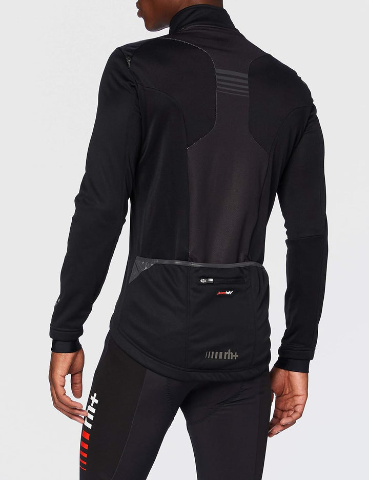 Zero Rh+ Power Wind Bekleidung Man Bike Jacket Herren, Black/Reflex, L