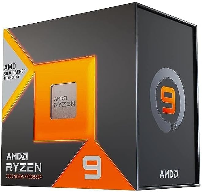 AMD Ryzen 9 7950X3D Prozessor mit 3D-V-Cache-Technologie, 16 Kerne/32 verzerrte Threads, Zen 4-Archi