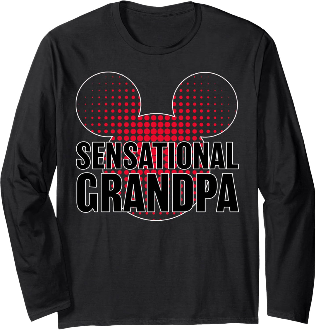 Disney Mickey And Friends Sensational Grandpa Mickey Langarmshirt