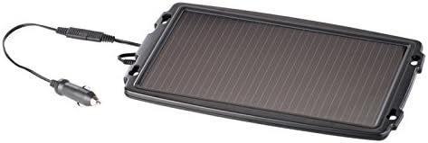 revolt Solar Kfz: Solar-Ladegerät für Auto-Batterien, Pkw, 12 Volt, 2,4 Watt (Solarbatterielader, Kf