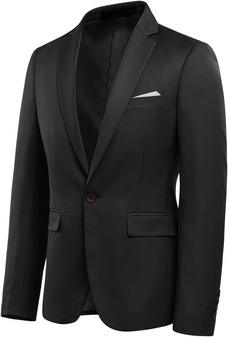 Allthemen Anzug Herren Anzug Slim Fit 3 Teilig Herrenanzug 3-Teilig Anzüge Herren Modern Sakko für B