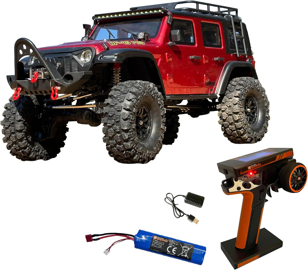 DF-4S Pro BL Crawler (ferngesteuertes Auto, 1:10 Scale, Batteriebetrieben, bis zu 13 km/h, mit LED-B