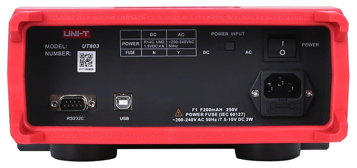 Uni-Trend UT803 - Multimeter (310 x 240 x 105 mm, LCD)