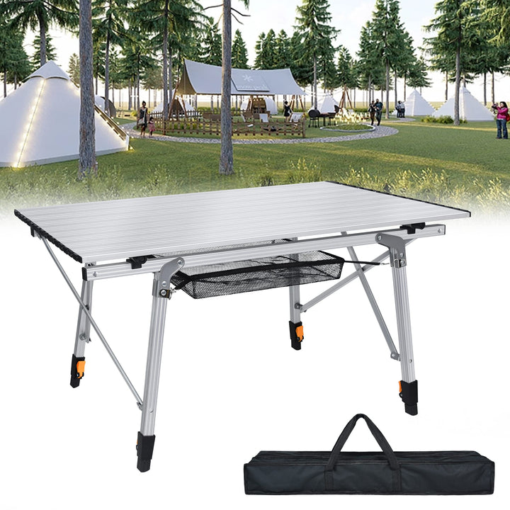 XMTECH Alu Campingtisch Klappbar Camping Tisch Camping Klapptisch Falttisch Picknicktisch Reisetisch