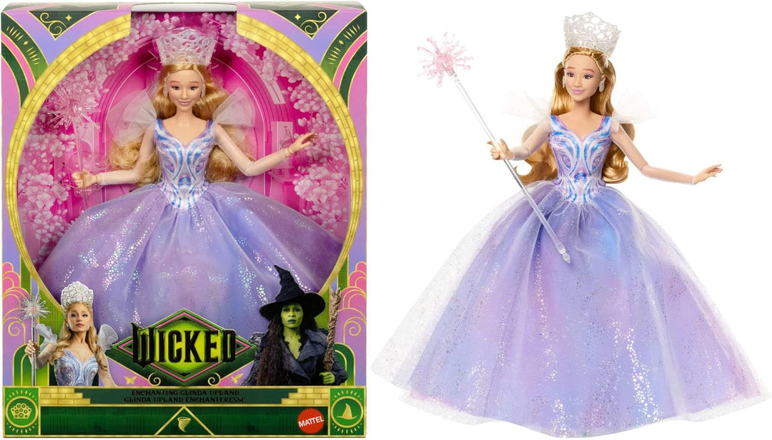 Mattel Wicked: Teil 2 von Universal Pictures Glinda Deluxe-Modepuppe mit abnehmbarem Outfit und 3 Ac