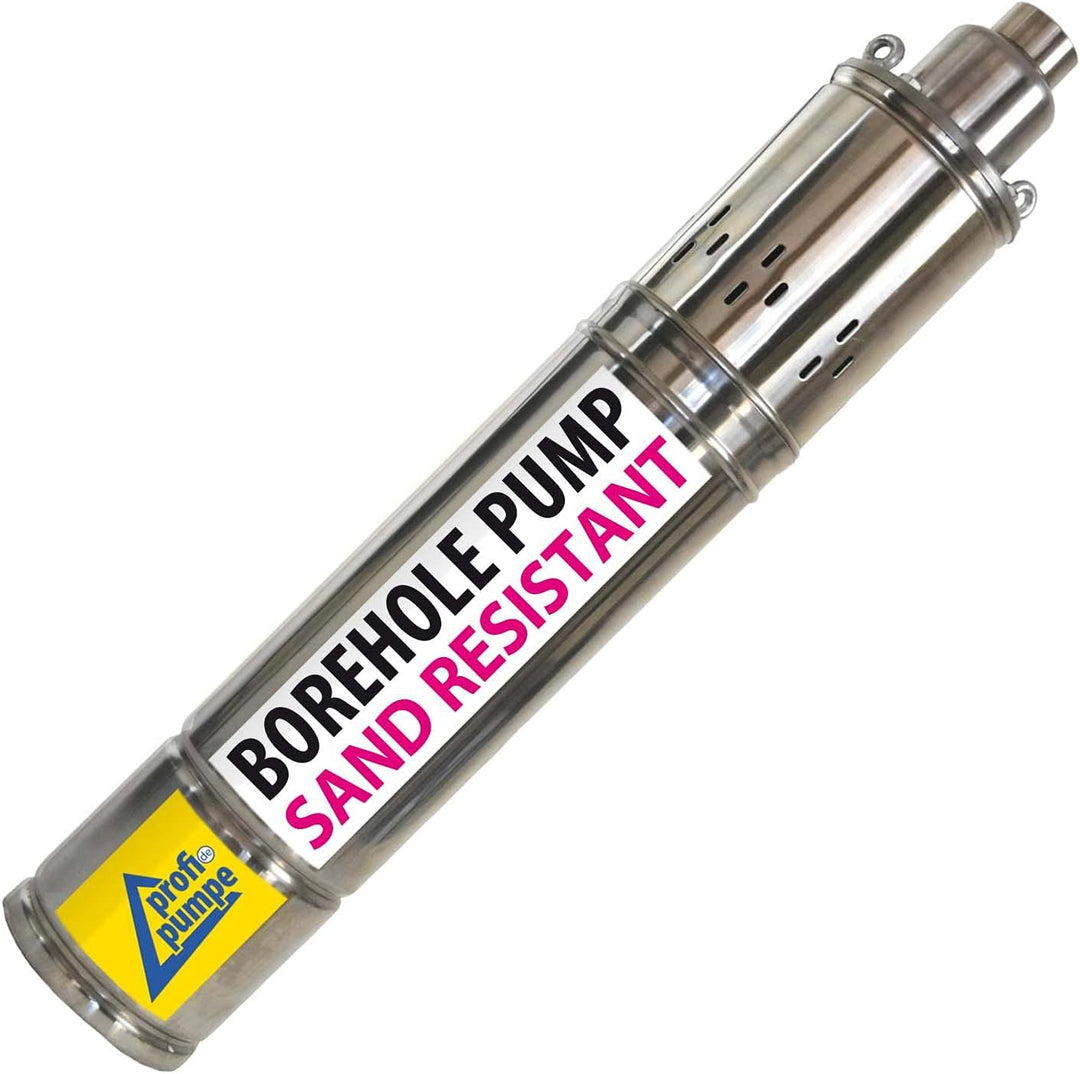 BRUNNENPUMPE SANDVERTRÄGLICHE TIEFBRUNNENPUMPE 4" 750Watt TAUCHPUMPE BRUNNENPUMPE Screw-Star 750-4 S