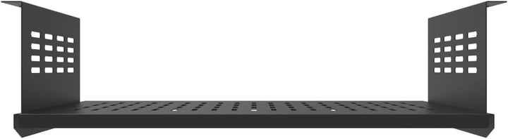 JINGCHENGMEI Untertisch-Computer-Halterung für SFF-Computer und PCs mit kleinem Formfaktor, platzspa