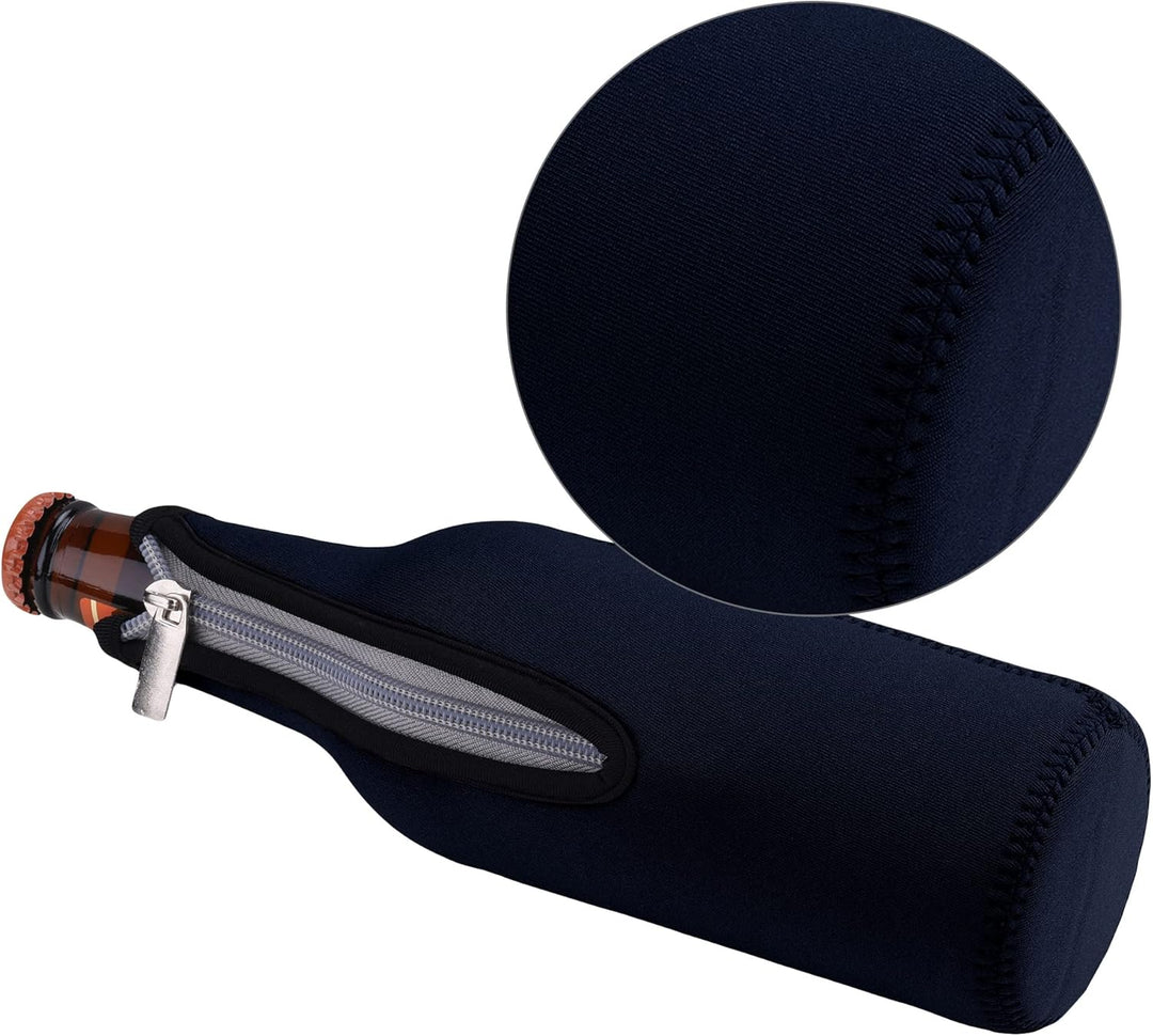 kwmobile 2x 330-500ml Flasche Flaschenkühler - für Bier und andere Getränke - aus isoliertem Neopren