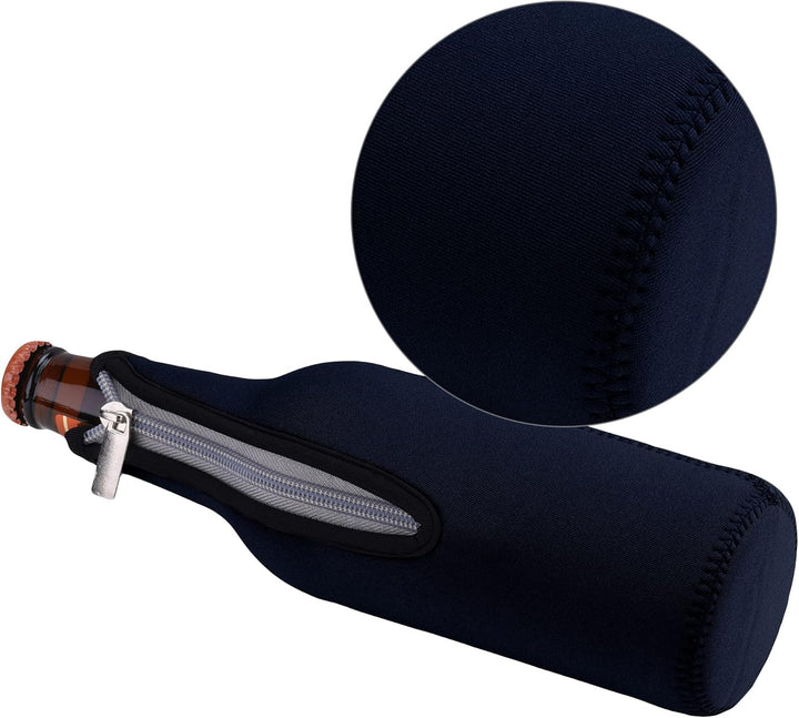 kwmobile 2x 330-500ml Flasche Flaschenkühler - für Bier und andere Getränke - aus isoliertem Neopren