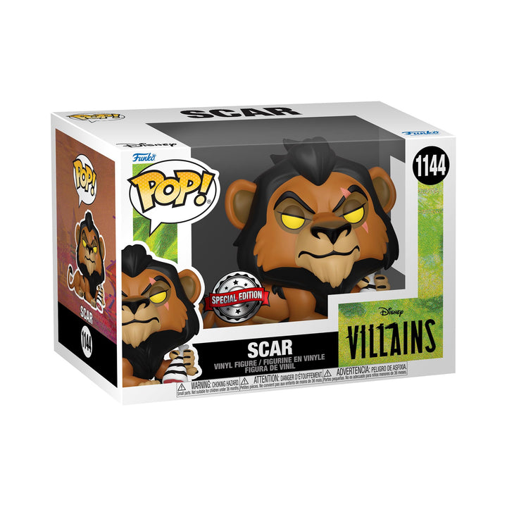 Funko Pop! Disney Villains: Lion King - Scar (with Meat) (Specialty Series Limited Edition) #1144 Vi