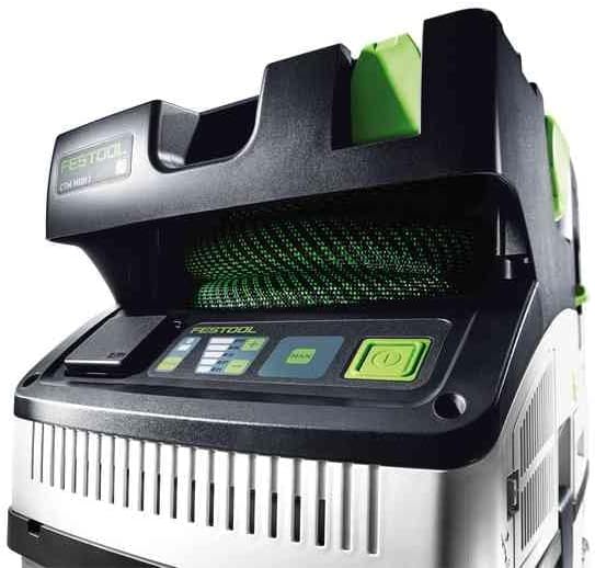 Festool Absaugmobil CTM MIDI I CLEANTEC (mit Hauptfilter, SELFCLEAN Filtersack, Saugschlauch glatt Ø