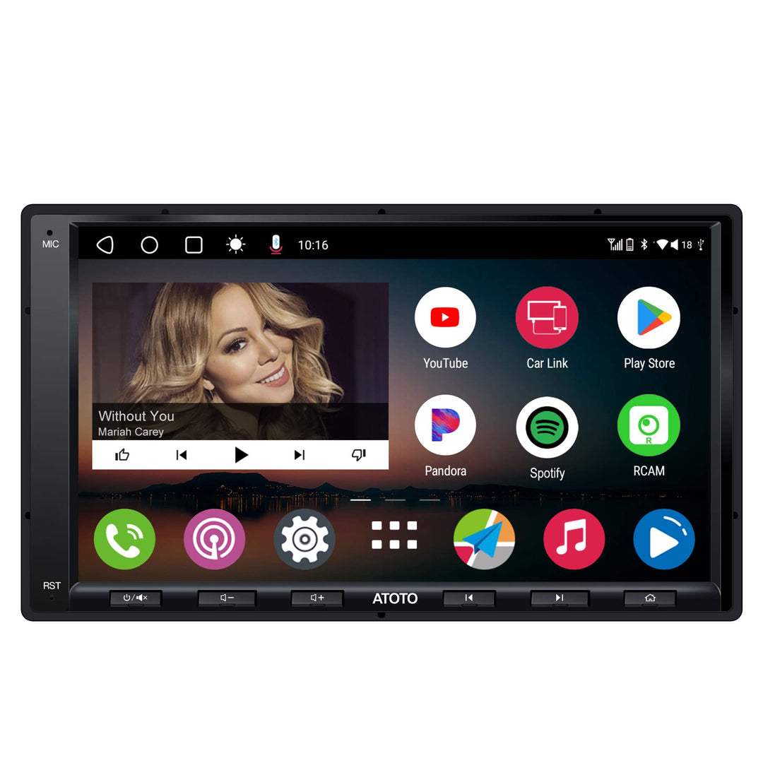[Neu] ATOTO A6PF 7 Zoll Android Autoradio Doppel DIN Radio, Wireless CarPlay, Drahtloses Android Aut