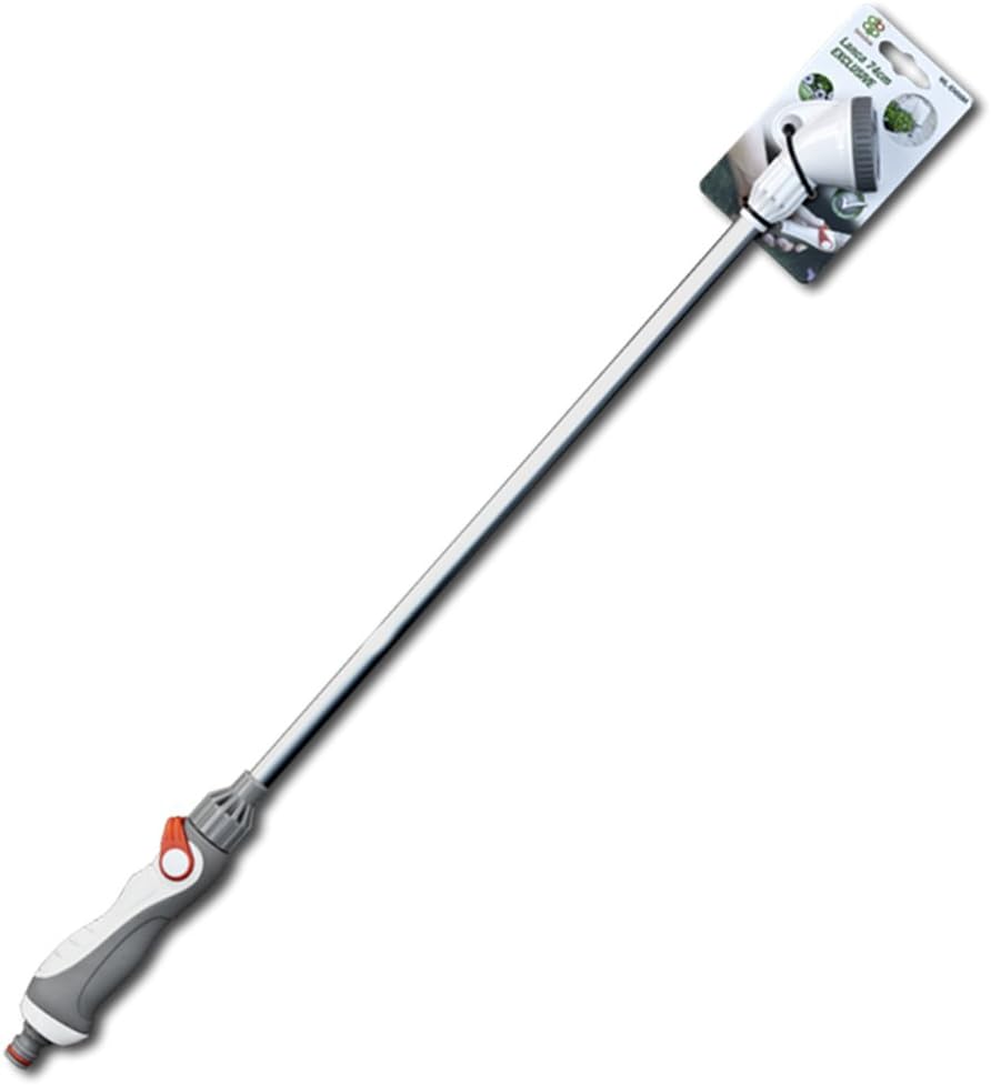 White Line 74cm Giessstab regulierbar Bewässerung Regulierbar Spritze Brause