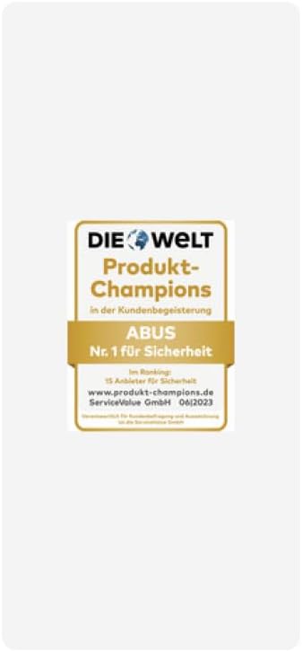 ABUS Kettenschloss Tresor 1385 – Zahlenschloss aus gehärtetem Stahl – 7 mm Starke Vierkantkette – AB