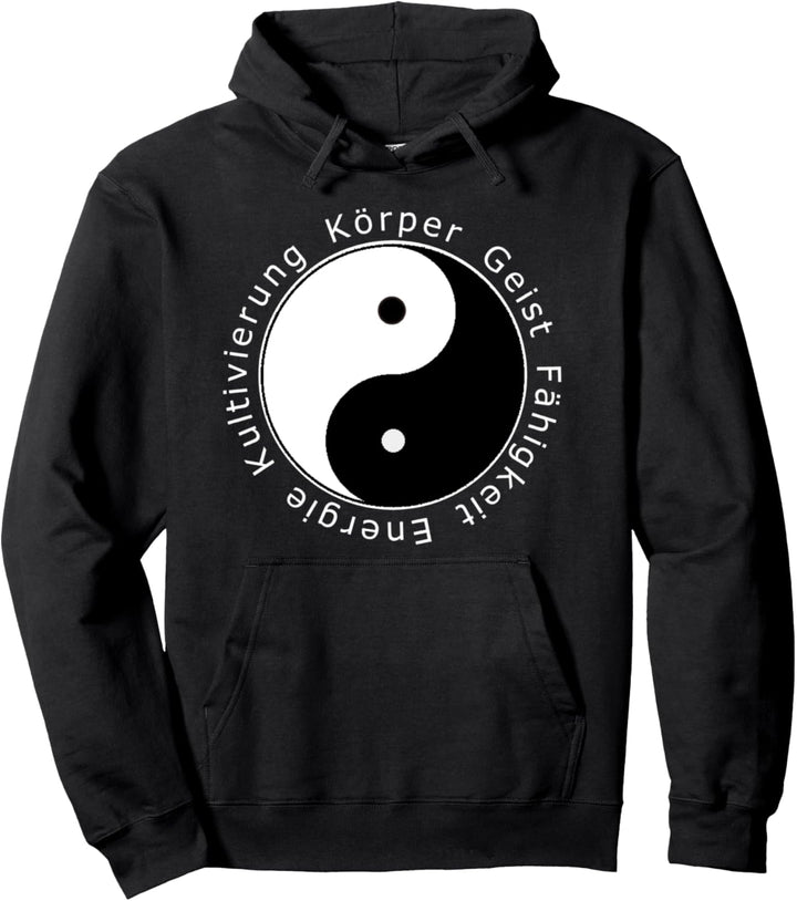 Tai Chi Chigong Chi Gong Yin Yang Qi Gong Quigong Pullover Hoodie