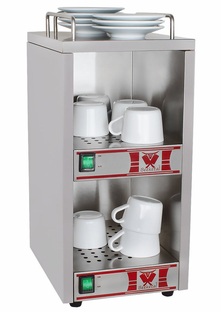 Beeketal 'BTW-1' Profi Gastro Tassenwärmer elektrisch für bis zu ca. 36 Tassen (je nach Tassengrösse