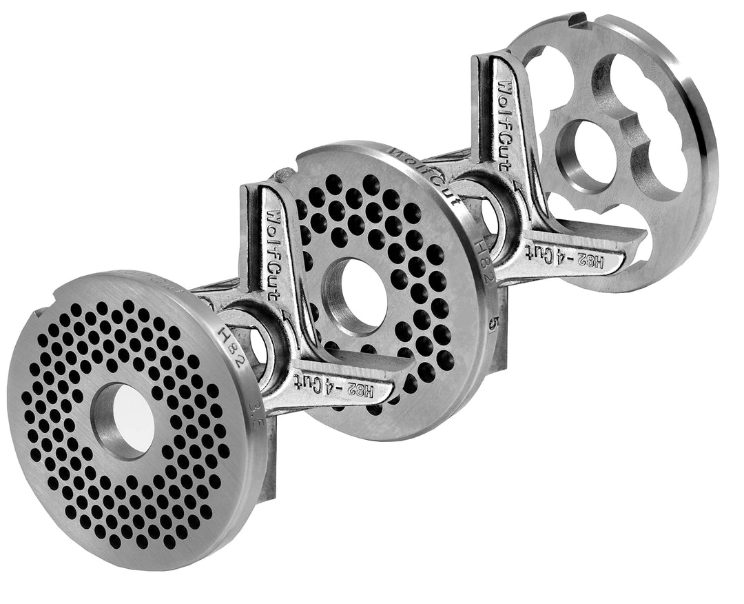 Wolfcut H82 Lochscheibensatz 3,5MM + 5MM Bohrung + 2 Robotmesser + 1 Vorschneider System Unger Werkz