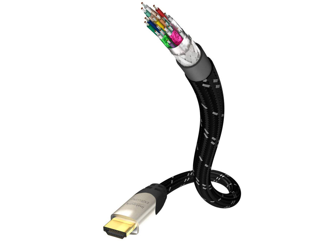 In-Akustik HDMI-Kabel 2.0a mit 18 Gbit/s 3 Meter Farbe Schwarz