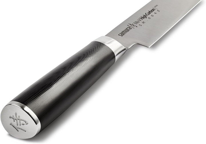 Samura Profi Tranchiermesser ultra-scharf, gross, aus japanisch AUS 8 Edelstahl, 23 cm Klinge, mit G