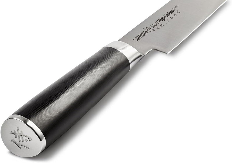 Samura Profi Tranchiermesser ultra-scharf, gross, aus japanisch AUS 8 Edelstahl, 23 cm Klinge, mit G