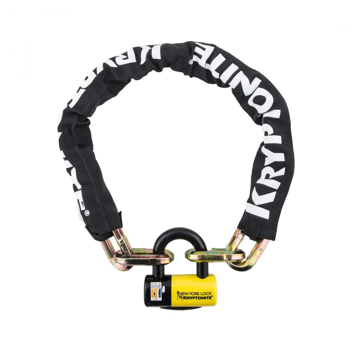 Kryptonite Kettenschloss New York Fahgettaboutit Chain 1410 Schwarz 100cm, Schwarz 100cm