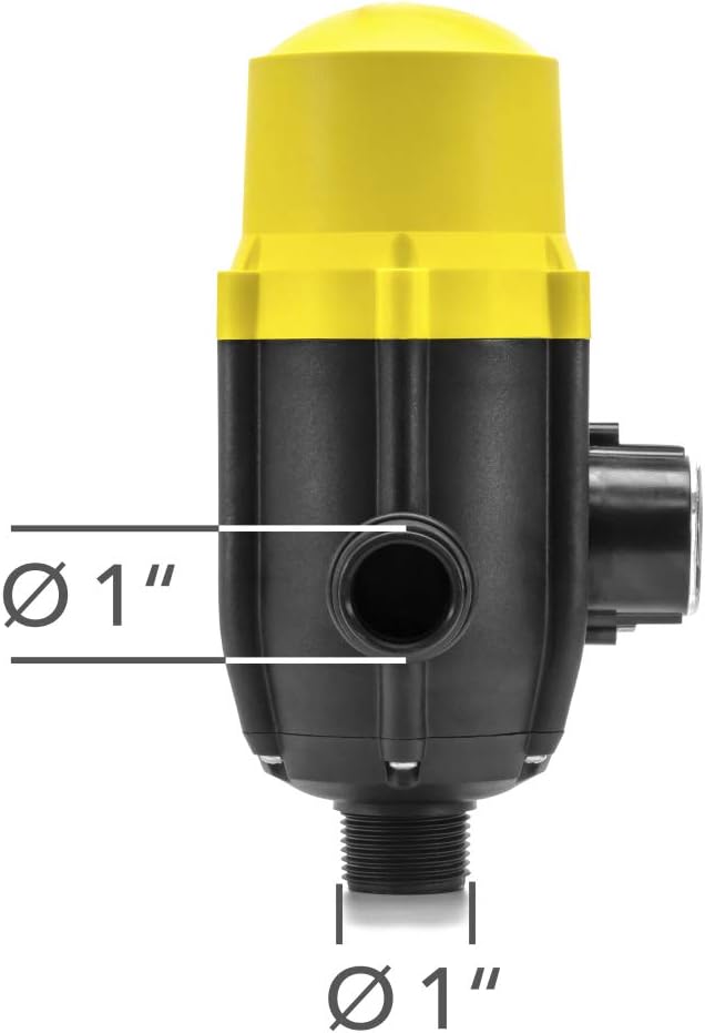 TROTEC Elektronischer Druckschalter TDP DSP Pumpensteuerung Druckwächter für Hauswasserwerk Gartenpu