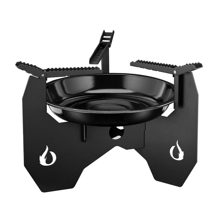 Onlyfire Dutch Oven Untergestell | Abnehmbar Gestell für Potjie, Kessel, Töpfe, Pfanne | Feuertopf U