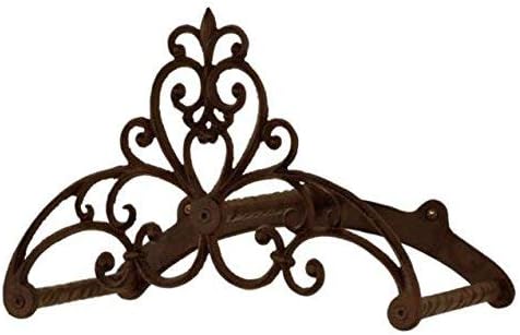 Esschert Design Schlauchhalter, Gartenschlauchhalterung aus Gusseisen, ca. 39 cm x 24 cm x 26 cm